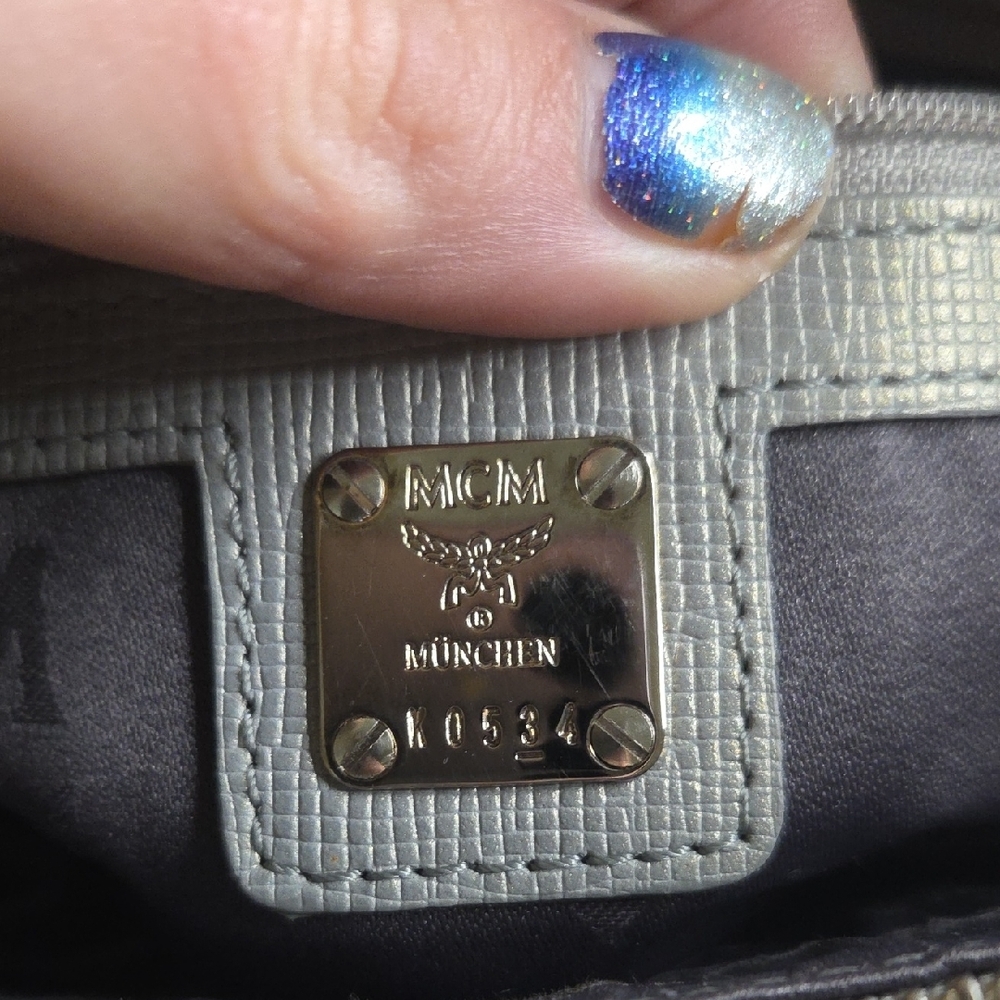 Mcm Grey Tote Bag - Picture 3 of 9